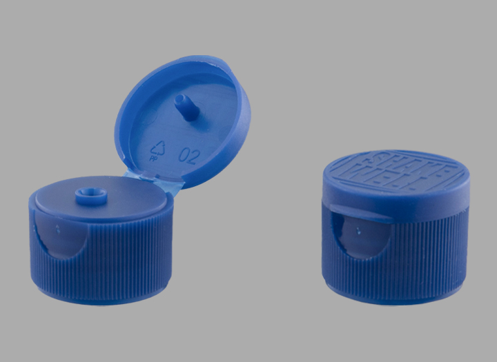 KR-5016 ราคาโรงงานขวดฝาพลิกยางเรียบฝาสีน้ำเงินฝาพลิกด้านบน