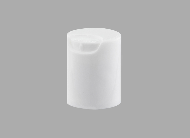 KR-5002 Disc Cap plastic เครื่องสำอางคุณภาพสูง pp disc press cap for bottles